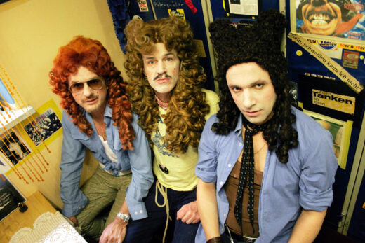 Bild: Verschmolzen zu einem ekstatischen Freundschaftshaufen