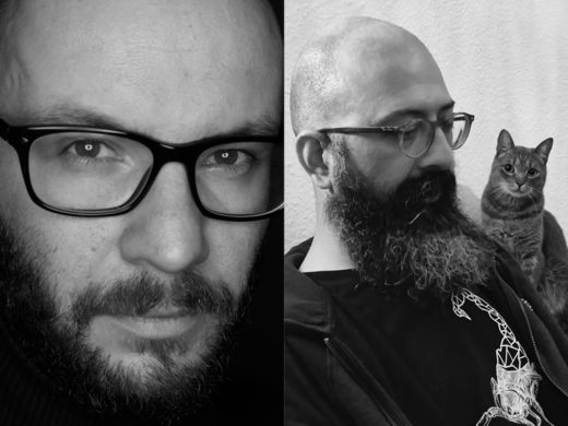 Bild: Videomapping und Livemusik „RUFEN“ mit Pavel Franzusov & Pouria Solhjou