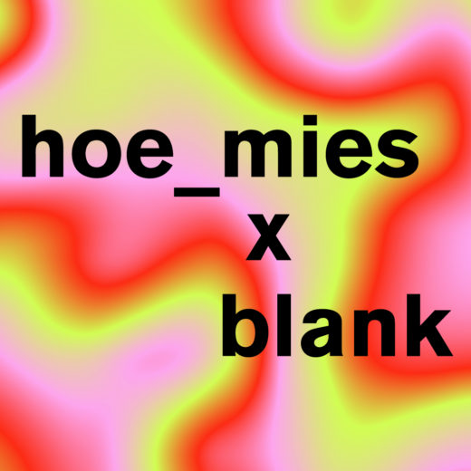 Bild: Hoe_Mies x Blank