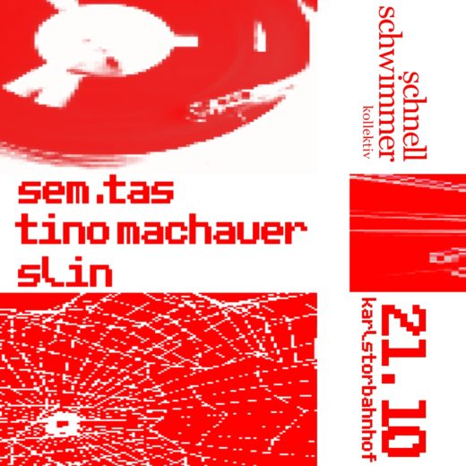 Bild: Schnellschwimmer presents slin, Tino Machauer & Sem.tas