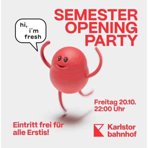 Bild: SEMESTER OPENING PARTY