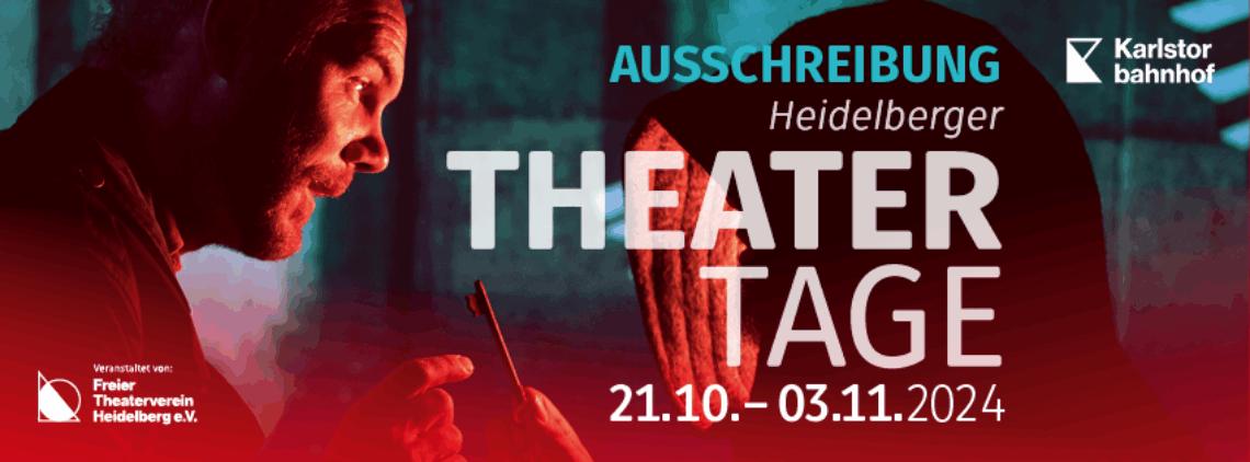 Bild: Ausschreibung 24. Heidelberger Theaterpreis