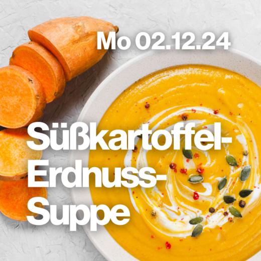 Bild: Montagstopf: Süßkartoffel-Erdnuss-Suppe