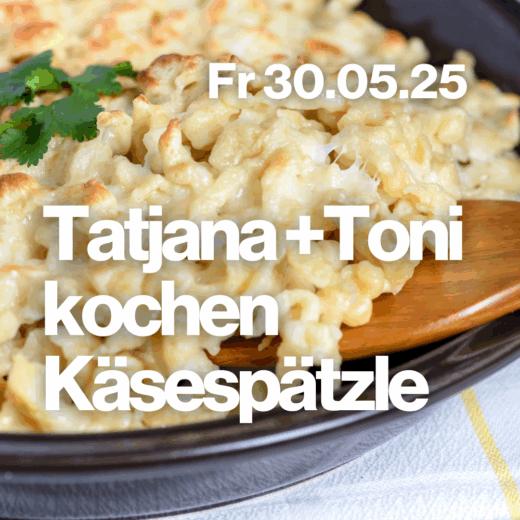 Bild: Freitagstisch: Käsespätzle (vegan/vegetarisch)