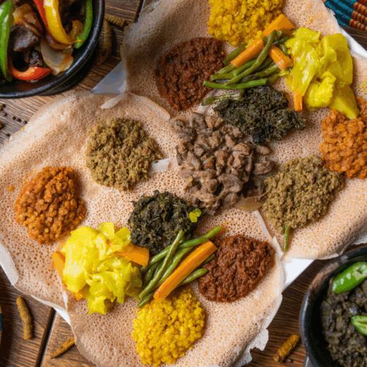 Bild: Freitagstisch: Injera
