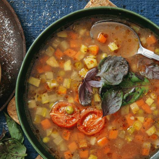 Bild: Montagstisch: Minestrone