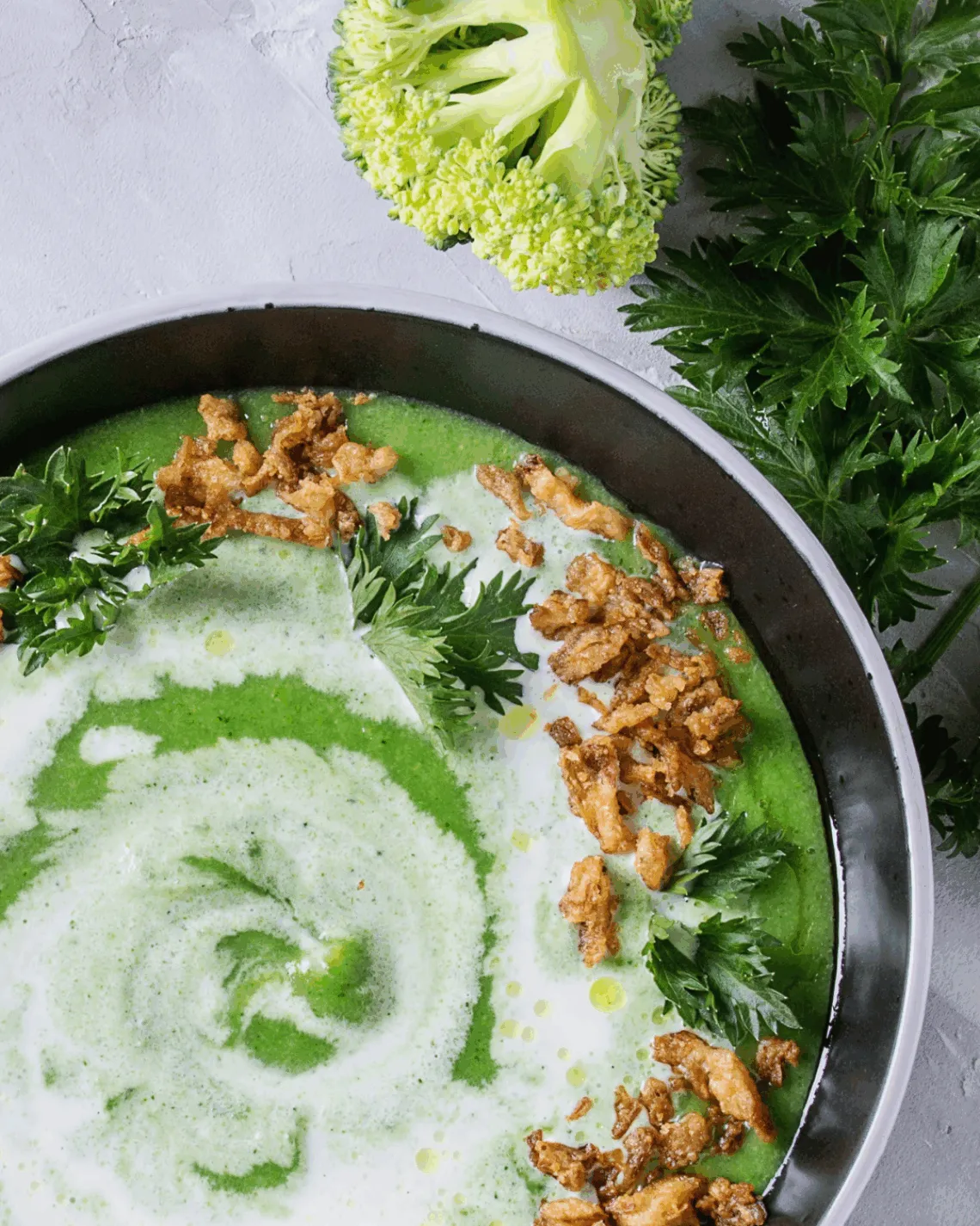 Montagstisch: Brokkolicremesuppe