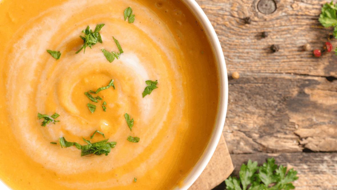 Bild: Montagstisch: Gemüsesuppe