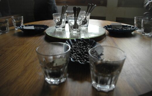 Bild: Jubiläumsfest – Faire Kaffeeverkostung