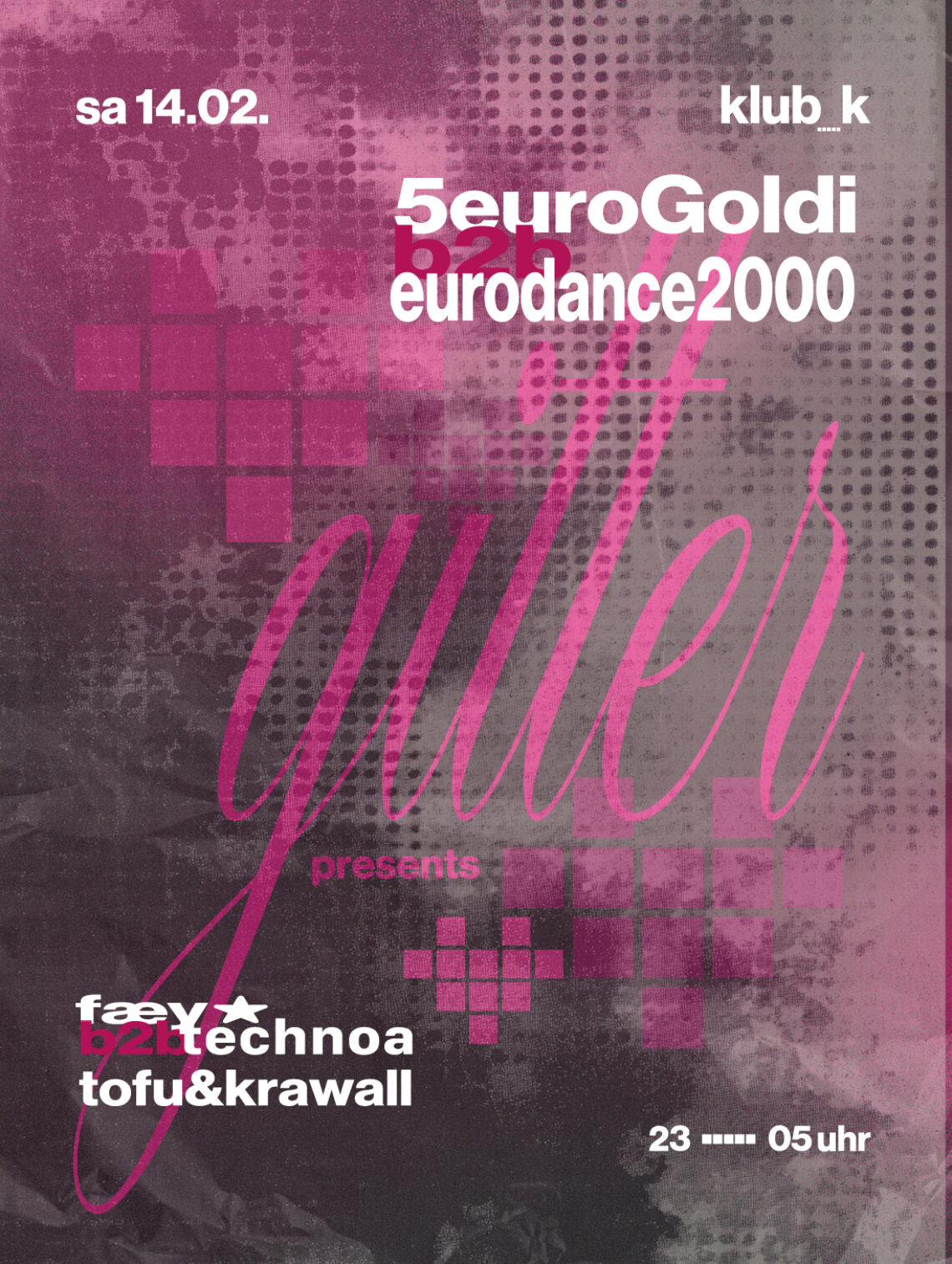 Bild: Gitter presents: beb2beb 5euroGoldi b2b eurodance2000