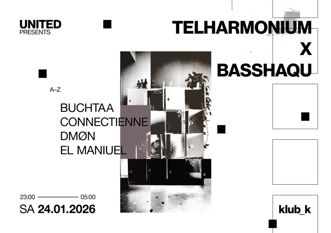 Bild: United presents: Telharmonium Kollektiv x BassHaQu