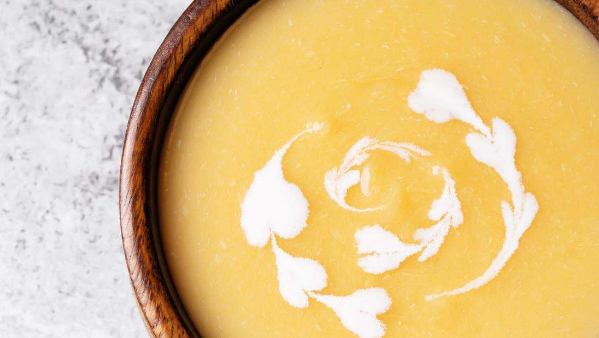 Bild: Montagstisch: Süßkartoffel-Erdnuss Suppe