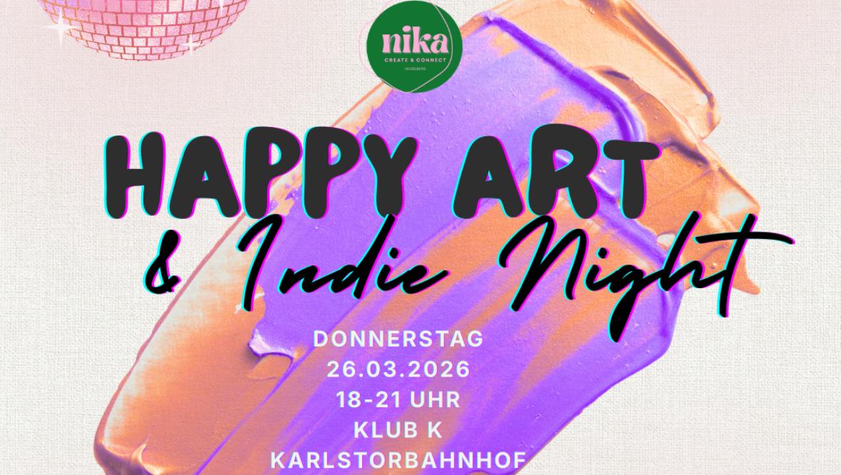 Bild: HAPPY ART &amp; INDIE NIGHT