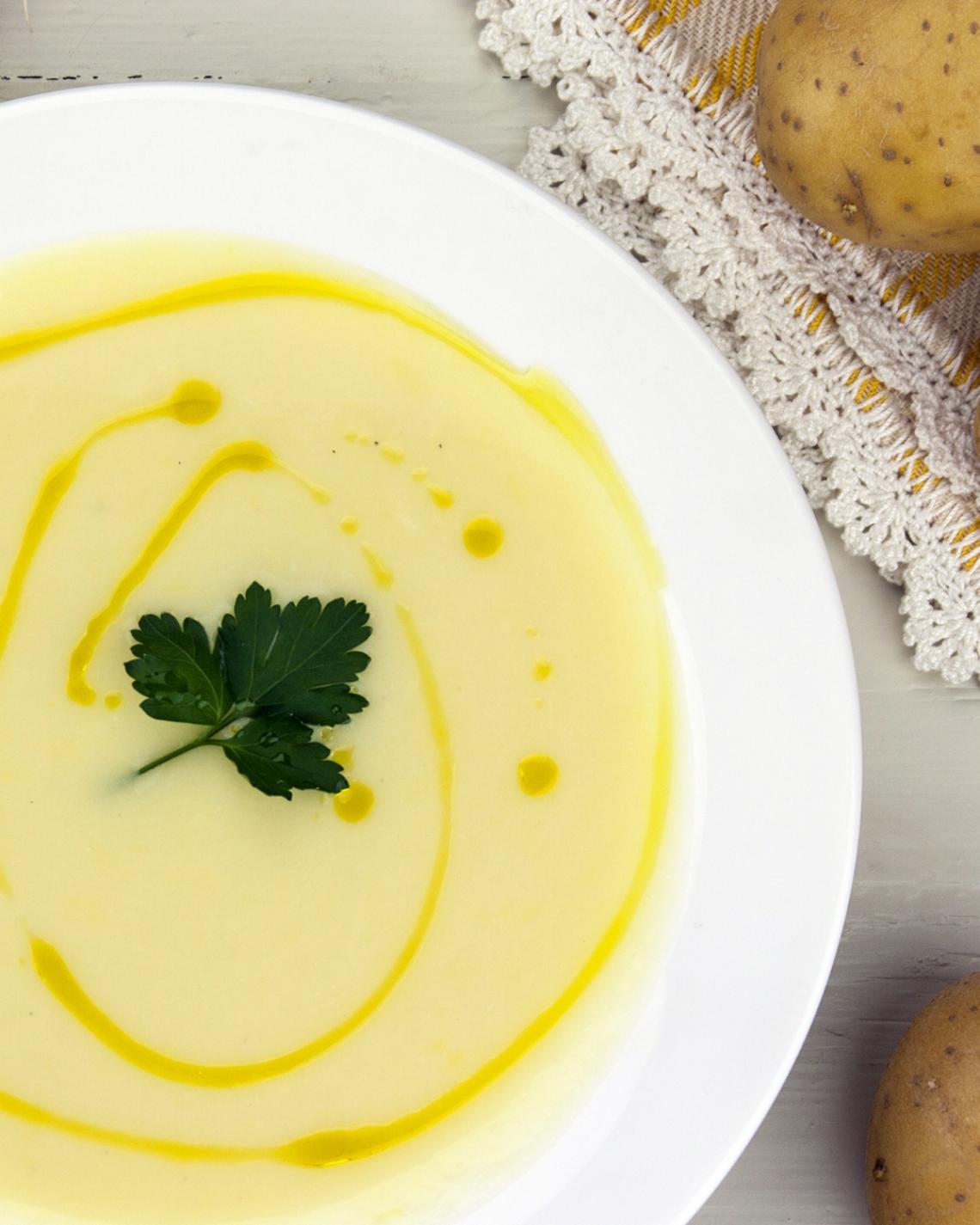 Bild: Montagstisch: Kartoffelsuppe