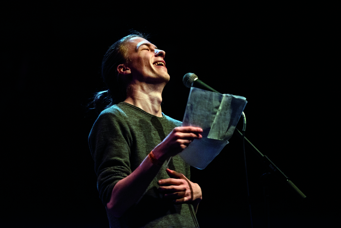 Bild: WORD UP! Open Air Poetry Slam Deluxe