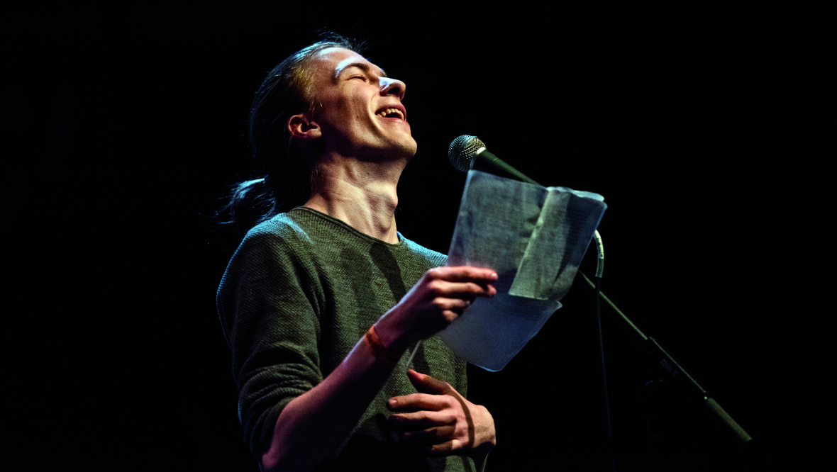 Bild: WORD UP! Open Air Poetry Slam Deluxe