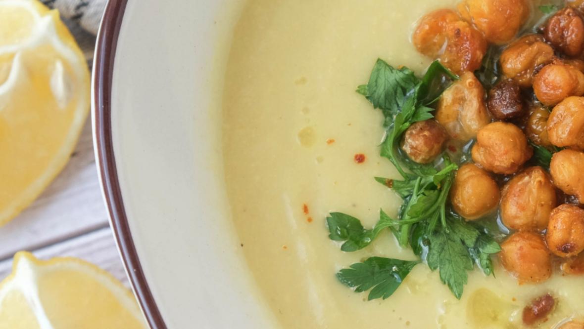 Bild: Montagstisch: Kichererbsen-Zitronen-Suppe
