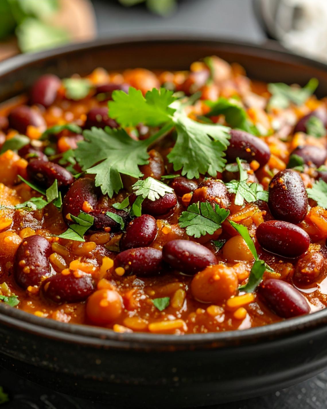 Bild: Freitagstisch: veganes Chili