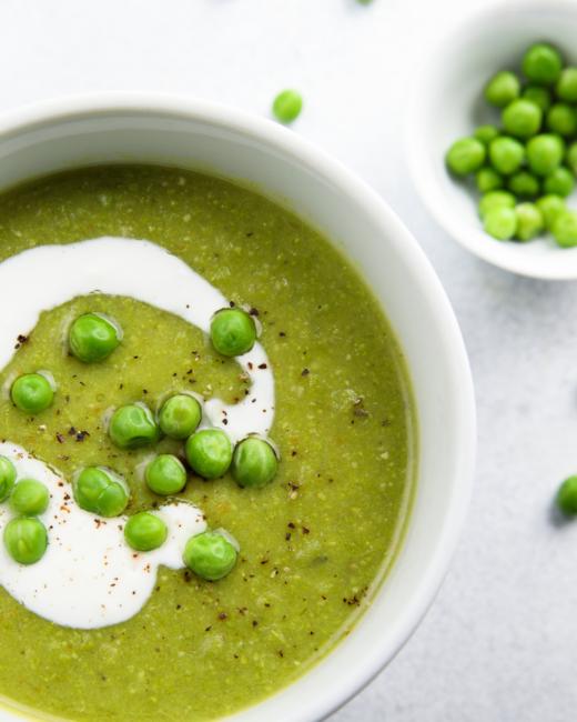 Bild: Montagstisch: Erbsensuppe