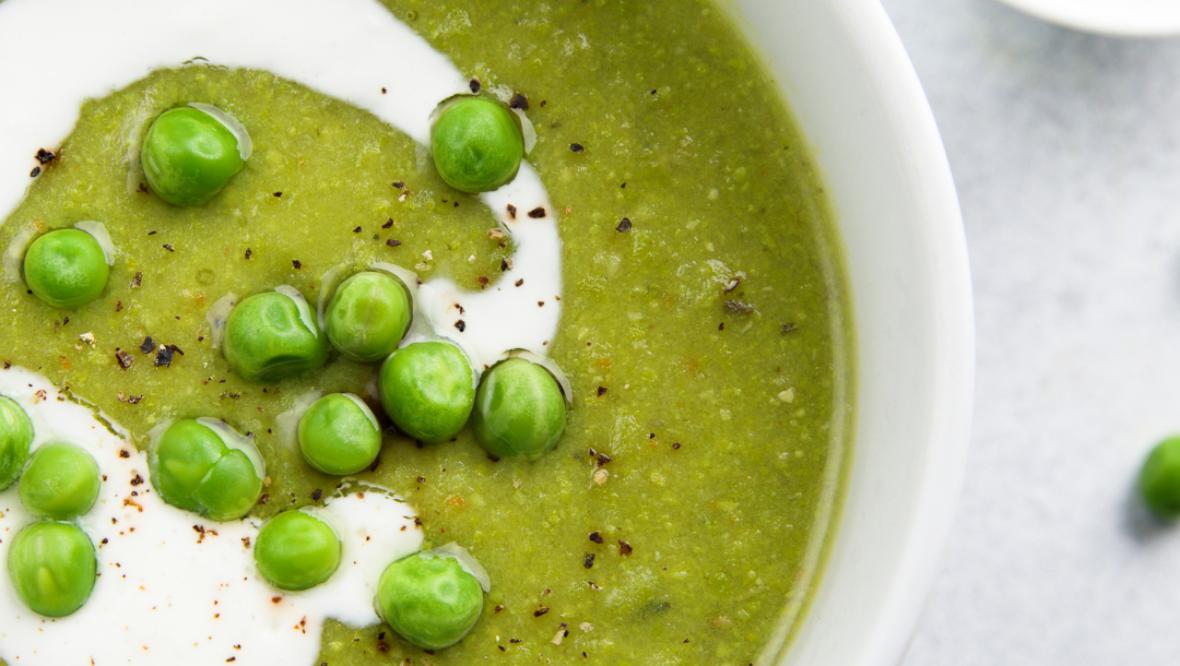 Bild: Montagstisch: Erbsensuppe