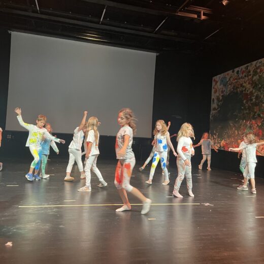 Bild: Leitungen für den INKLUSIONSclub am Theater und Orchester Heidelberg (10-15 Jahre)