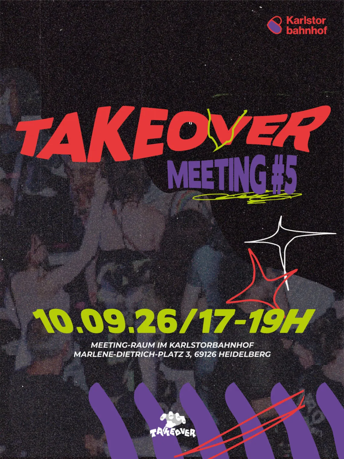 TAKEOVER MEETING #5 – Karlstorbahnhof, 10.09.2026